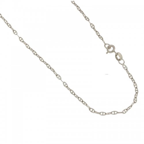 Collana Unisex in Oro Bianco 803321720918