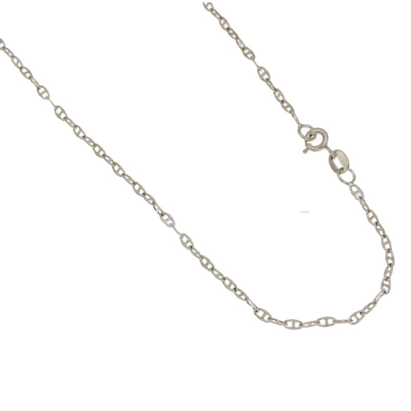 Unisex-Halskette aus Weißgold 803321720918