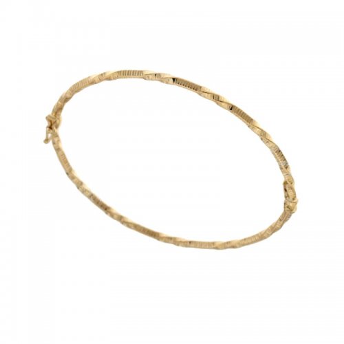 Rigid bracelet for women in yellow gold 803321728646