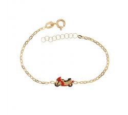 Yellow gold boy's bracelet 803321707708