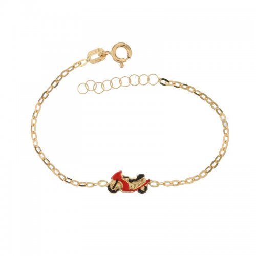 Yellow gold boy's bracelet 803321707708
