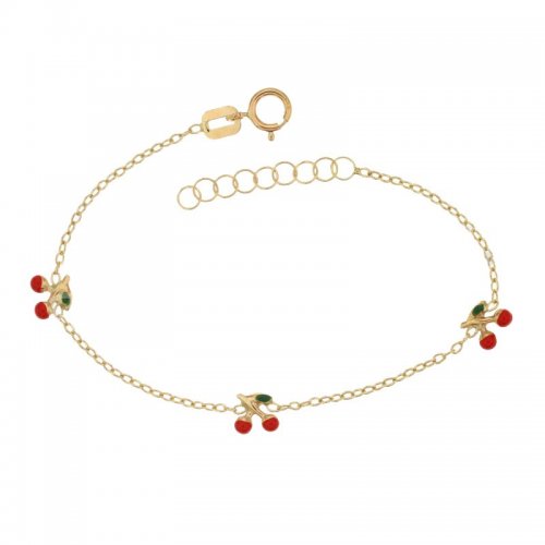 Yellow gold girl's bracelet 803321721722