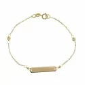 Bracciale per bambini in oro giallo 803321730053