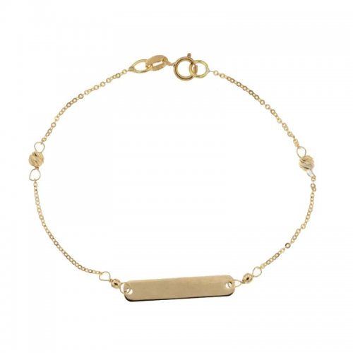 Bracciale per bambini in oro giallo 803321730053