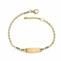 Children's bracelet in yellow and white gold 803321736209