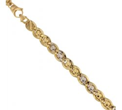 Men's Bracelet in Yellow and White Gold 803321732392