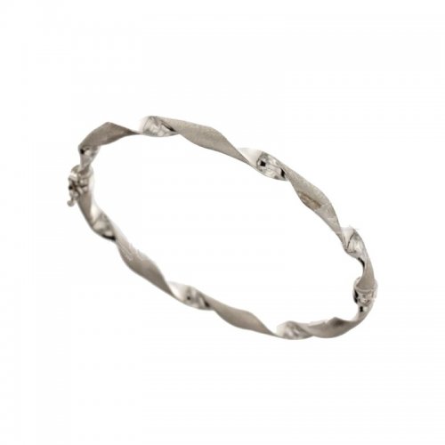 Starres Armband für Damen in Weißgold 803321728653