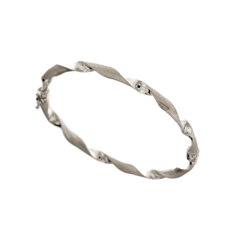 Rigid bracelet for women in white gold 803321728653