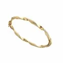 Rigid bracelet for women in yellow gold 803321711543