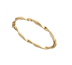 Rigid bracelet for women in yellow gold 803321711543