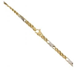 Men's Bracelet in Yellow and White Gold 803321718188