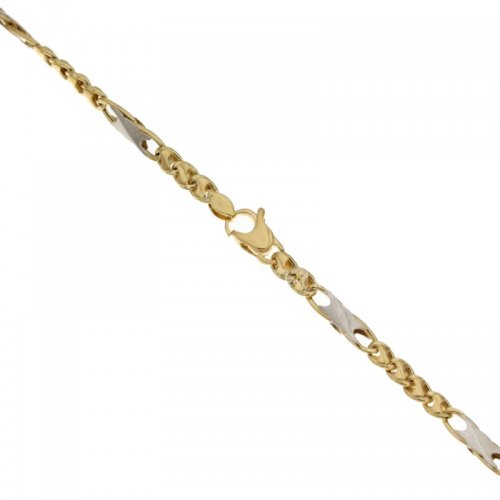 Bracciale Uomo in Oro Giallo e Bianco 803321718188