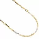 Yellow and White Gold Men's Necklace 803321735548