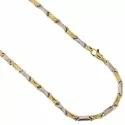 Yellow and White Gold Men's Necklace 803321717537