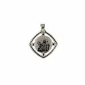 White gold angel pendant 803321714901