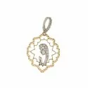 Pendant Madonna yellow and white gold 803321731568