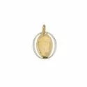 Jesus pendant yellow and white gold 803321714875