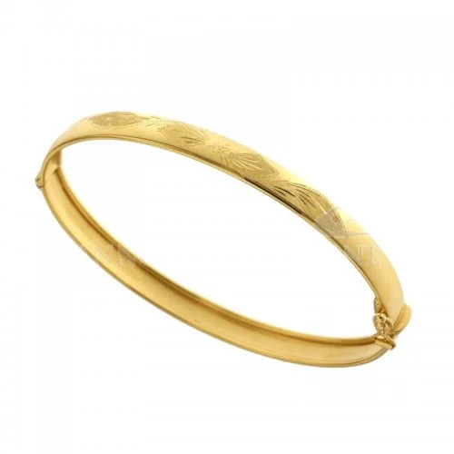 Bracciale rigido donna in oro giallo 803321728499