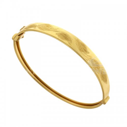 Starres Armband für Damen in Gelbgold 803321728495