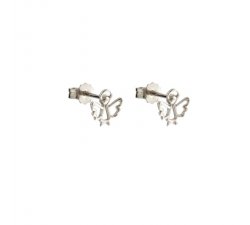 White Gold Angel Earrings 803321730757