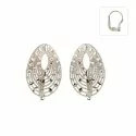 White Gold Woman Earrings 803321734584