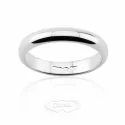 DIANA Wedding Ring 5 grams White Gold Classic Narrow Band