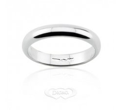 DIANA Wedding Ring 5 grams White Gold Classic Narrow Band