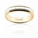 Diana Wedding Ring White and Yellow Gold FDB2 BC