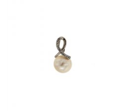 White gold pendant with pearl 803321712774