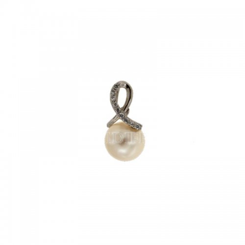 White gold pendant with pearl 803321712774