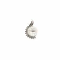 White gold pendant with pearl 803321712766