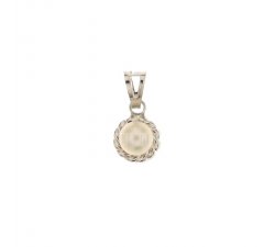 White gold pendant with pearl 803321734332