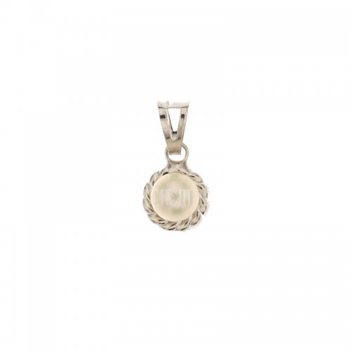 White gold pendant with pearl 803321734332