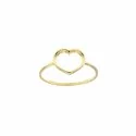 Women's Heart Ring Yellow Gold 803321734406