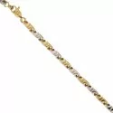 Bracciale Uomo in Oro Giallo e Bianco 803321734701