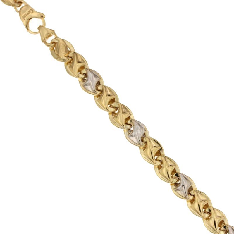 Men's Bracelet in Yellow and White Gold 803321732391