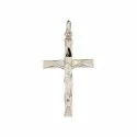 White Gold Men's Cross 803321714356