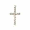 White Gold Men's Cross 803321714350