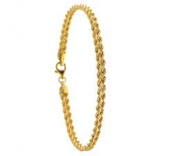 Yellow gold women's bracelet 803321733956