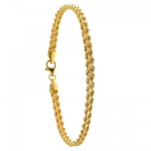 Yellow gold women's bracelet 803321733956