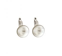 Pearl Woman Earrings in White Gold 803321734313