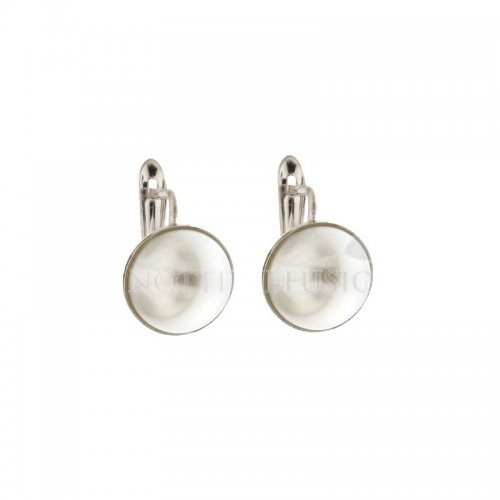 Pearl Woman Earrings in White Gold 803321734313