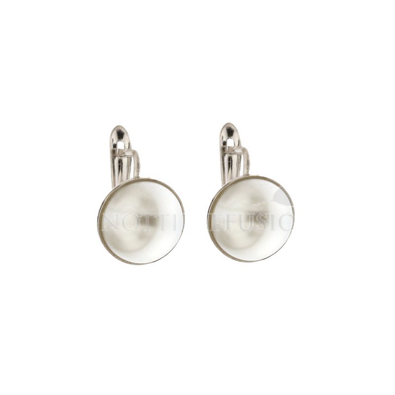 Pearl Woman Earrings in White Gold 803321734313