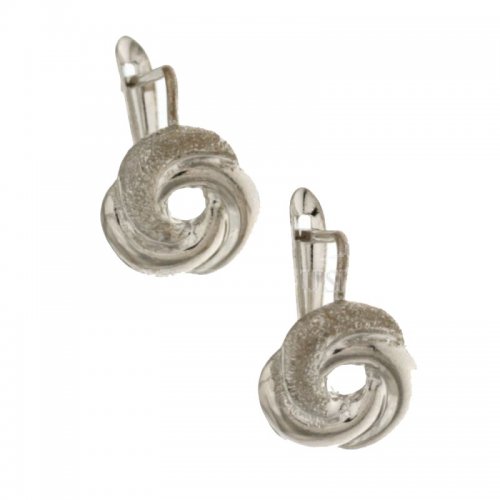 Woman Earrings in White Gold 803321715610