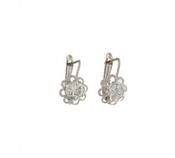 Woman Earrings in White Gold 803321716270