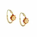 Sun girl earrings in Yellow Gold 803321716803