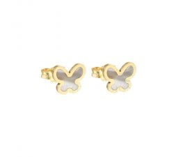 Women's Butterfly Earrings in Gold 803321733451