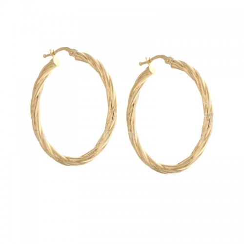 Women's Yellow Hoop Earrings 803321724294