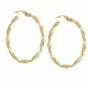 Women's Yellow Hoop Earrings 803321724314