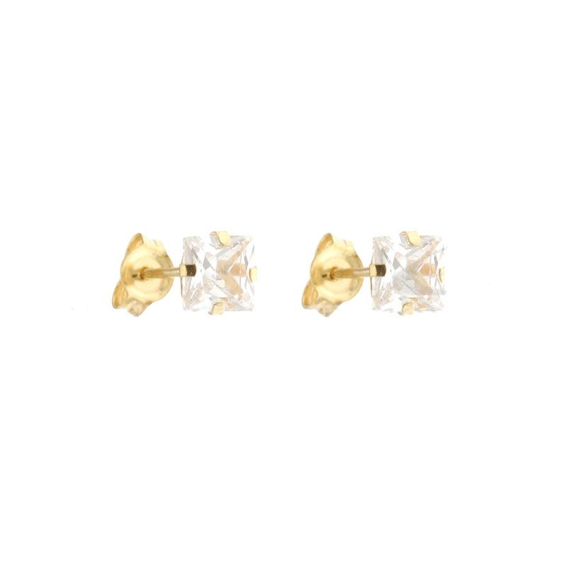 Women's Point Light Earrings in Yellow Gold 803321715922